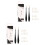 2Pcs Artist Blending Tool ABS Blending Stumps with 20-black 1