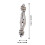 1 Fecho Para Pulseira Conector Colar Artesanato 9