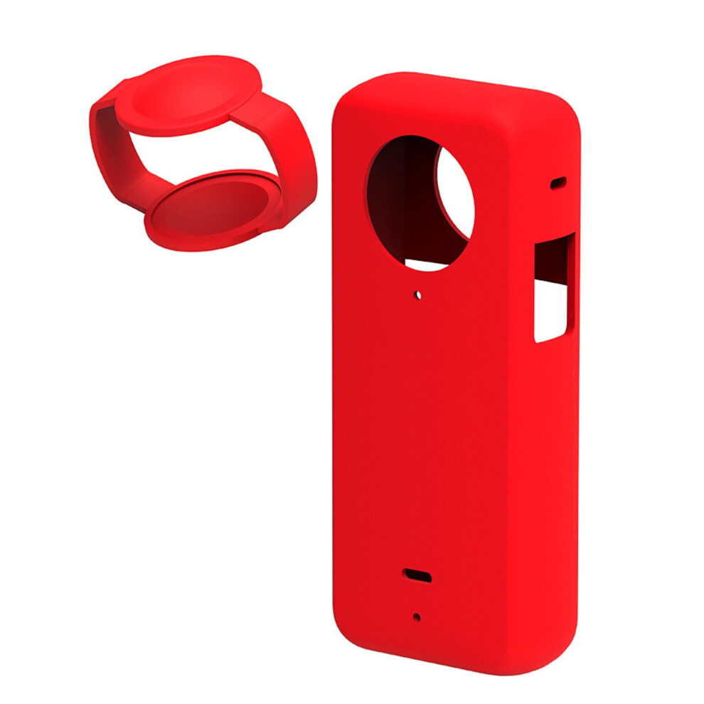 Full Protector Silicone Protective Case For Camera Allaround Protection Color Red 9323874442761