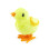 6Pcs Kids Jumping Plush Chicken Double Layer Wing Wind-Up Toy 1