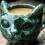 Handmade Resin Geode Crystal Cats Face Coffee Mugs Unique-Blue 7