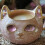 Handmade Resin Geode Crystal Cats Face Coffee Mugs Unique-Blue 5