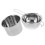 2 Pcs Multifuncional Para Derretimento De Cera Aço Inoxidável 11