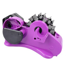 Tape Cutting Base Heat Tape Dispenser with Multiple-Purple 46mm
