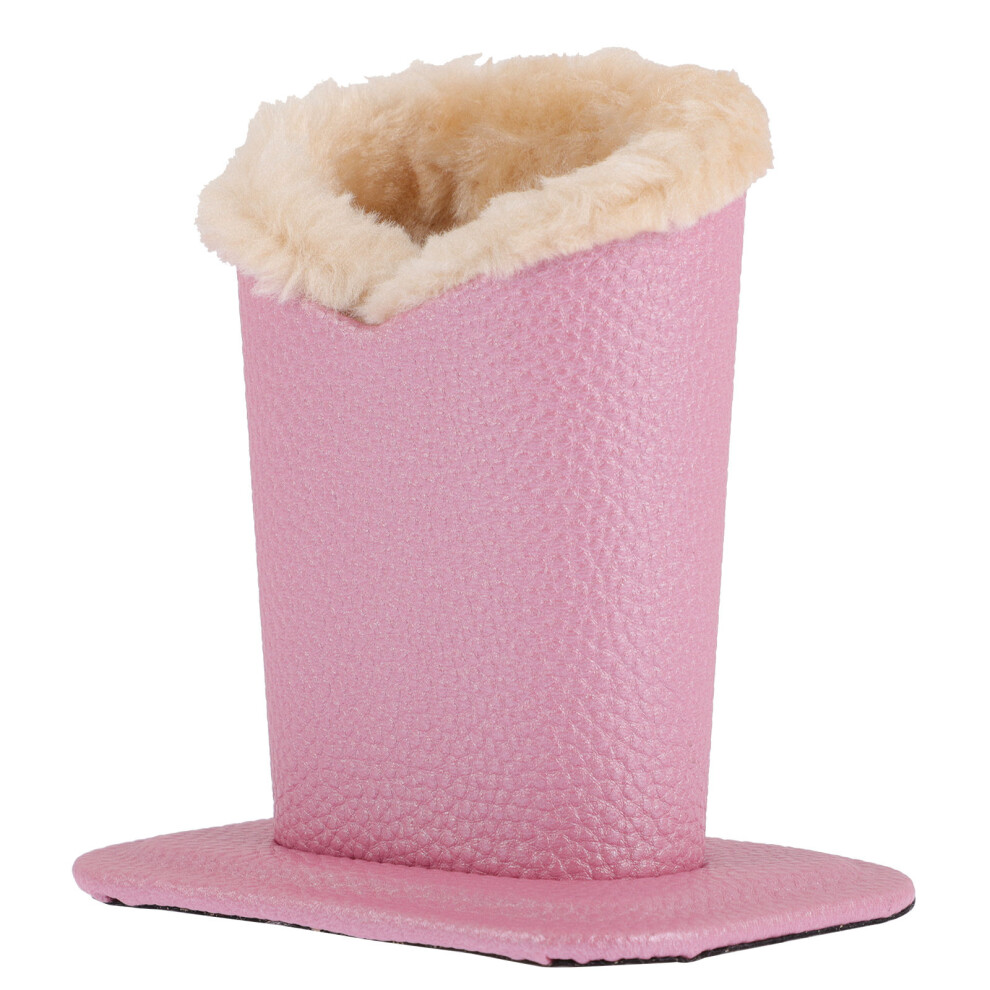 2Szt SkóRzany Stojak RóżOwy Z Pluszową Podszewką-image