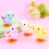 6Pcs Kids Jumping Plush Chicken Double Layer Wing Wind-Up Toy 11