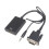Adaptador De VGA Para Com 1080P Cobre Sem 1