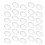 100Pcs Crystal Oval Glass Gemstone Patch For Jewelry Craft Making 2