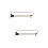 2Conjuntos Cabideiro De E Plástico Para Closet E 7