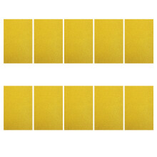 10 Stuks Glitter Sponspapier Goud Pailletten Kunstpapier Voor Kinderen