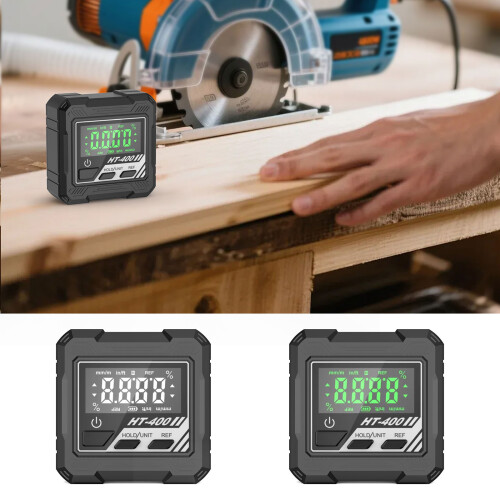 Double Mode Inclinometer 360 Rotatable Screen-Green backlight 2
