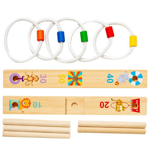Conjunto De Brinquedo De Arremesso De Argolas De Para Crianças 1