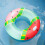 1pc Watermelon Inflatable Swimming Ring Float Tube for Adults 8