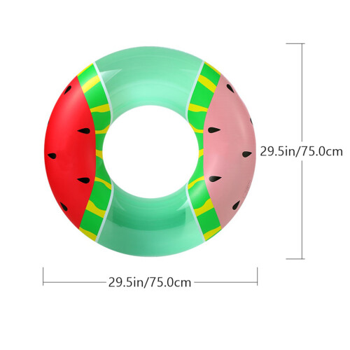 1pc Watermelon Inflatable Swimming Ring Float Tube for Adults 1