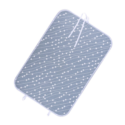 Ironing Mat for Clothes Ironing Press Cushion Table Light Grey