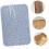 Ironing Mat for Clothes Ironing Press Cushion Table Light Grey 4