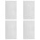 4Pcs De Para Derivação Plástico 11