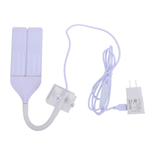 1 Lâmpada LED Para Aquáticas Branca Com Plugue Americano 2
