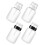 4Stück Nagellackentferner Flaschen 200Ml Druckspender 1