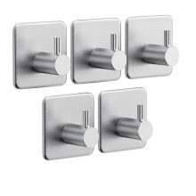 Beschadigvrije zelfklevende muurhaken, waterdicht, roestvrij, roestvrij staal, zware uitvoering, zelfklevende hangers, zonder boren te installeren,