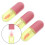 3Pcs Labiais Hidratantes E Nutritivos Para Volume 6