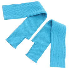 Wool Arm Warmer Winter Gloves Long Gloves Work Man 44x6cm Blue