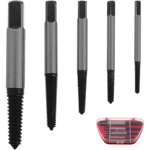 Mlins 5 Pcs Damage Screw Extractor Kit Stripped Removal