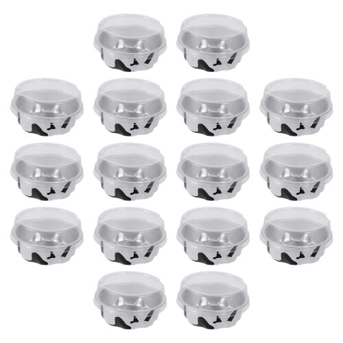 50 Stuks Puddingflessen Mousse Servierflessen Bakbeker Gevarieerd