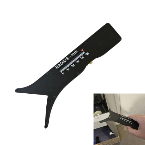 Ergonomische greepradiusmeter Multifunctionele-Zwart 2