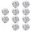 50 Stuks Puddingflessen Mousse Servierflessen Bakbeker Gevarieerd 6