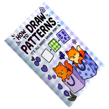 Grappig kleurboek voor kinderen Vroeg leren Doodling Boek-Blauw