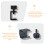 8St 3D Printer Clips, Aluminiumlegering, Fixatie, Zwart 10