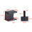 8St 3D Printer Clips, Aluminiumlegering, Fixatie, Zwart 9