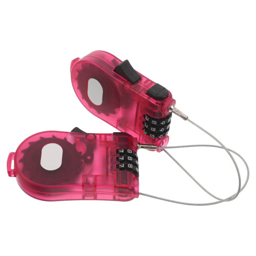 2Pcs Cable Locks For Snowboard, Mountain Bike, Bicycle
