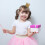 Baby Haarnadel Haarband Gold 8