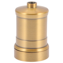 5Stk E27 Lampensockel Metall Gold Schraubfassung Für Deckenlampe