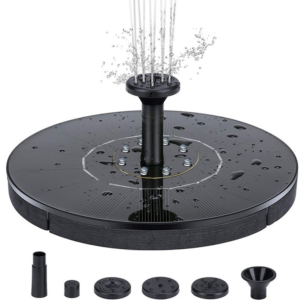 Upgrade Solar Fountain For Garden Decoration, Solar Powered Water Fountain With Automatic Operation In Sunlight And Waterproof And Durable Constructio 9060116388899