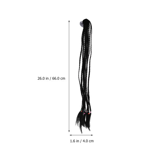 capacete para dreadlock com para tranças e design substituível 1