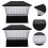 2Pcs Lâmpada De Solar Para Exterior Impermeável 10