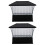 2Pcs Lâmpada De Solar Para Exterior Impermeável 9