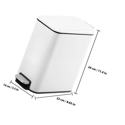 Lixeira Com Pedal Balde Para Casa 1
