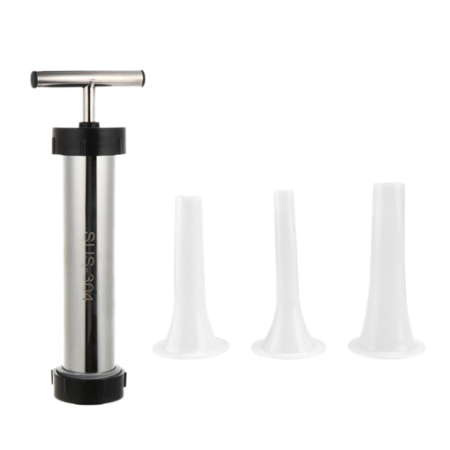Conjunto Enchedor De Salsichas Manual Para Carnes Na Cozinha