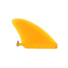 Soft Center Fin For Air SUPs Long Board Surfboard PVC Flexible White Water Fin Compatible With Long Board Fin Box