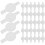 100Pcs Round Parchment Paper Liners With Lift Tabs For Cake Baking 11