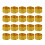 20 Stuks Naaiwig Vingerhoed Antislip Doe-Het- Goud 4
