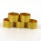 20 Stuks Naaiwig Vingerhoed Antislip Doe-Het- Goud 8