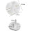 Ρομαντικά προστατευτικά πριζών, 20 λευκά καλύμματα πριζών για ένα ποιητικό σπίτι, 4