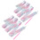 4Stk Rosa Turnband Polyester Für Tanz Und Performance 11