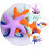 2St Baby Bijtring Van Silicone, Tandvlees 4
