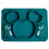 1 Dividido Silicone com Ventosa para Bebê 3